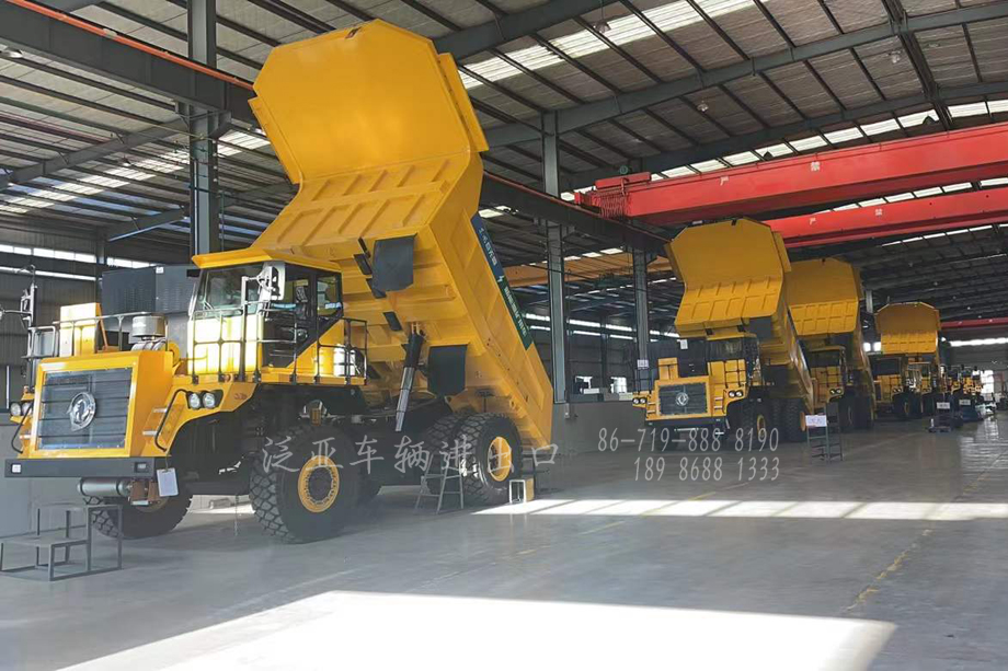 80吨矿用车,东风巨无霸自卸,80吨重型卡车