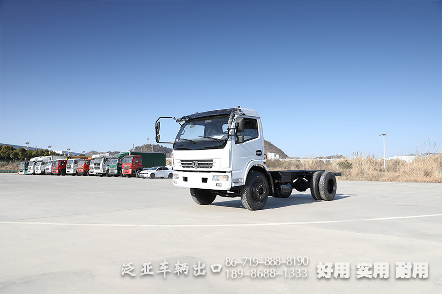 东风4*2轻卡底盘定制_160马力小型卡车底盘_东风小微卡底盘改装厂家