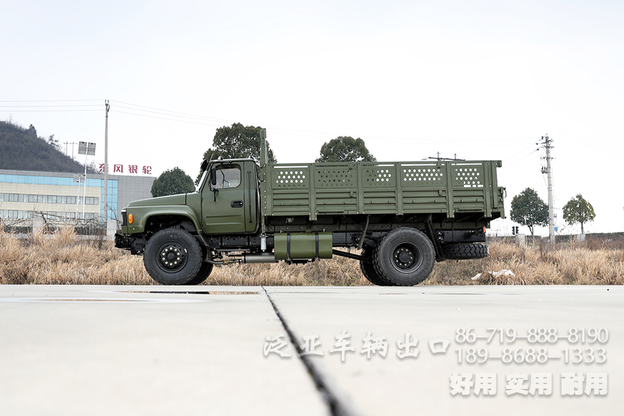 东风尖头车出口,210马力长头卡车,4*2尖头车,10吨卡车,出口型卡车,载货汽车