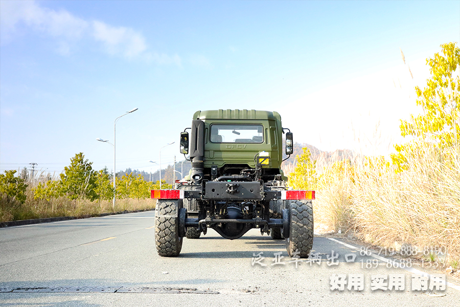 东风四驱,DFH2140B底盘,东风4×4,越野专用车,专用车底盘,四驱底盘改装,260马力专用车底盘,东风底盘改装,14吨出口型底盘,东风底盘定制,