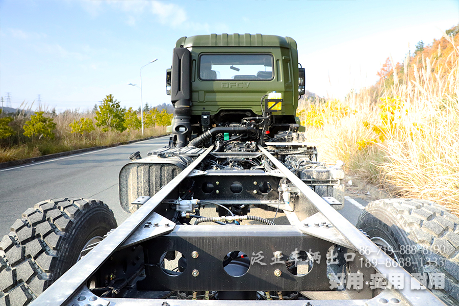 东风四驱,DFH2140B底盘,东风4×4,越野专用车,专用车底盘,四驱底盘改装,260马力专用车底盘,东风底盘改装,14吨出口型底盘,东风底盘定制,