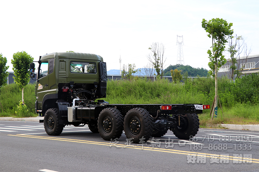 东风大力神,大力神KC,自卸汽车底盘,大力神底盘,专用车底盘改装,6*6自卸车,25吨自卸车,自卸底盘销售,商用车底盘
