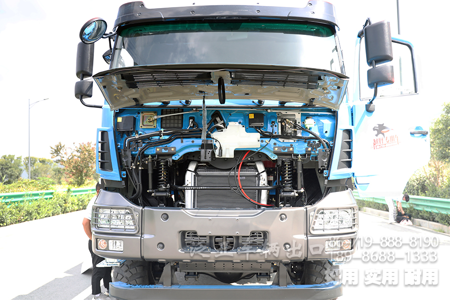 6×6重卡，6×6三桥车，三桥货运卡车，东风全驱，340马力重载卡车，5.5米长途货车