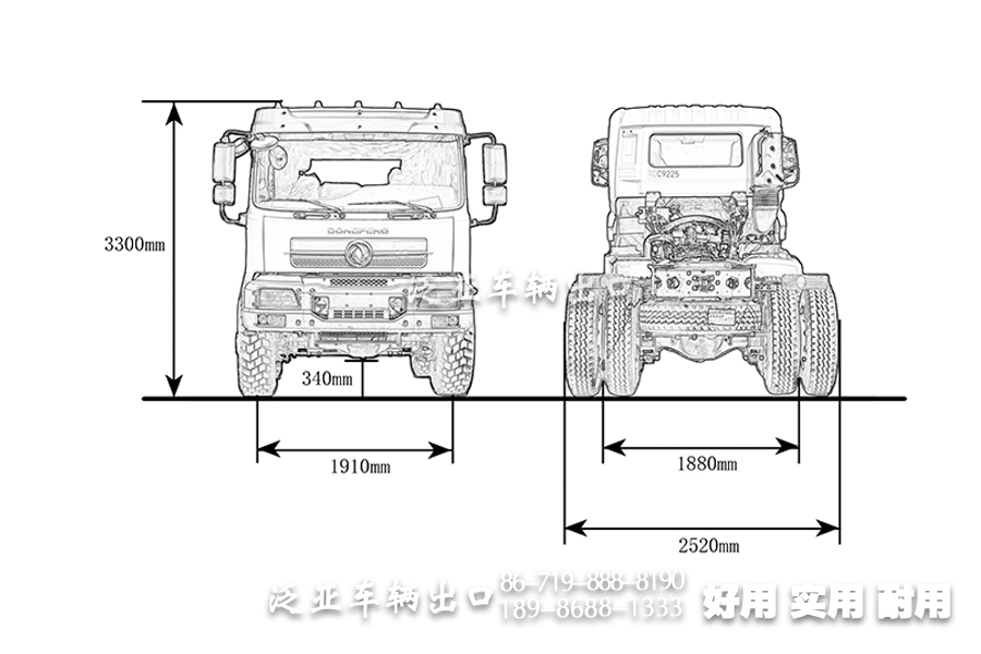 
东风6×6,东风350马力底盘,国五越野专用底盘,六驱潍柴卡车,重型商用车,定制型工地矿山底盘,矿山底盘厂家