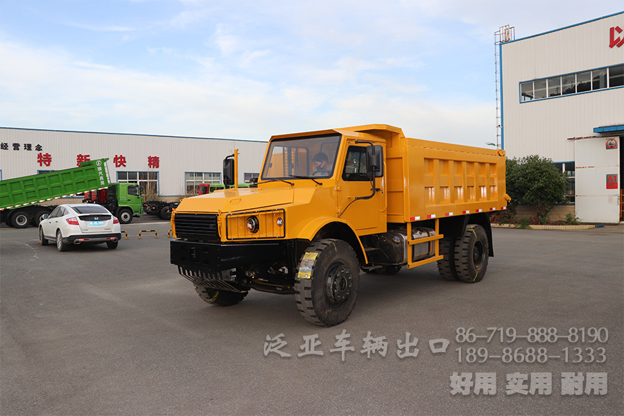 单桥16吨矿区货车_4*2工矿专用越野卡车_11方四不像渣土卡车
