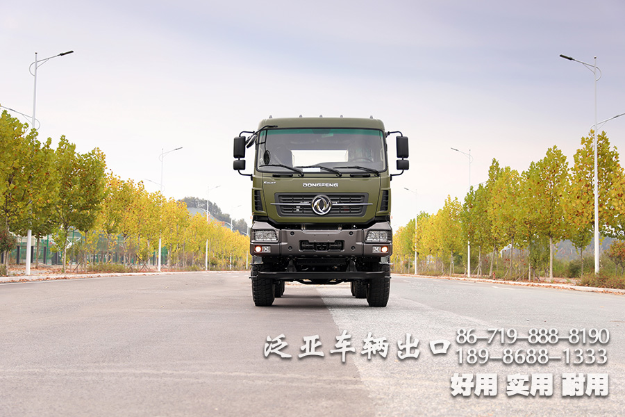 <strong>大马力大用途，东风六驱450马力平头卡车底盘</strong>