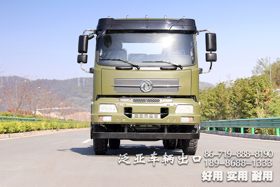 东风六驱、大马力底盘、越野运输车底盘、210马力底盘、出口专用底盘