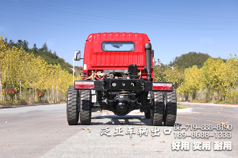 5吨自卸车底盘,东风轻卡自卸底盘,出口专供卡车底盘,东风单排4*2,轻型自卸货车底盘