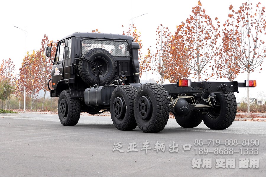 东风六驱一排半驾驶室,EQ2102N,越野底盘,专用车底盘,东风6*6,东风平头底盘,153双排驾驶室,军车底盘,153双排底盘