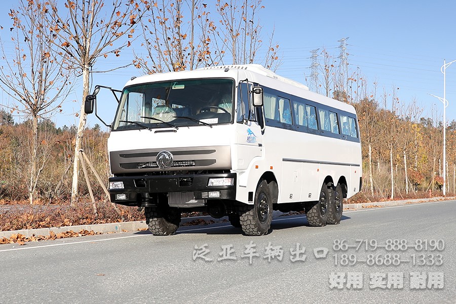 东风六驱客车，越野客车，东风全驱、东风巴士、村村通