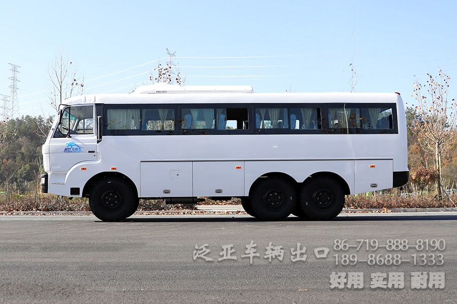 东风六驱客车，越野客车，东风全驱、东风巴士、村村通