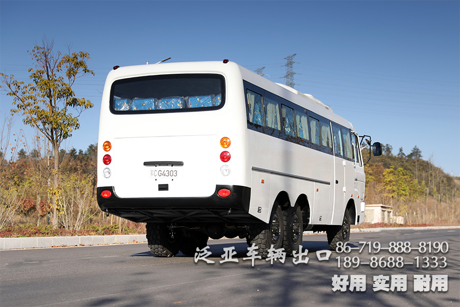 东风六驱客车，越野客车，东风全驱、东风巴士、村村通