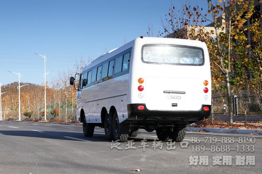 东风六驱客车，越野客车，东风全驱、东风巴士、村村通