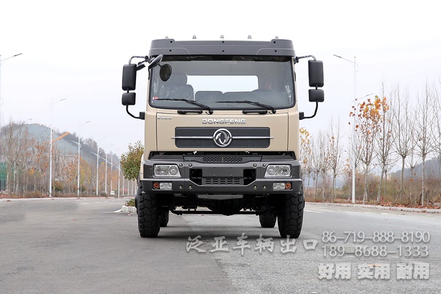 东风4x4，东风四驱，东风大马力卡车，手动八档卡车，大马力底盘出口