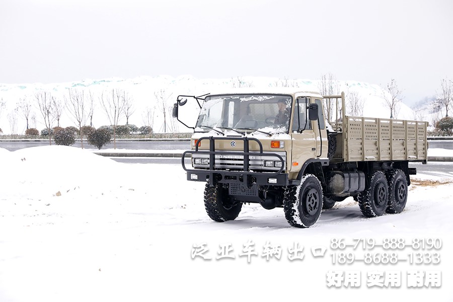 东风六驱,东风6x6,越野专用车,东风大马力越野卡车,越野卡车出口厂家