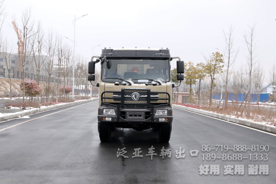 东风六驱、东风6x6、越野专用车出口、越野卡车，自卸车，东风大马力越野卡车