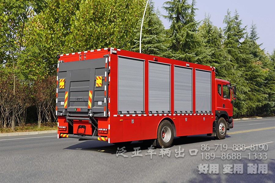 消防救援车 救援工程车 应急抢险车 多功能厢式车， 汛期排涝救险车， 应急电源车， 通讯抢修车， 专项救援车